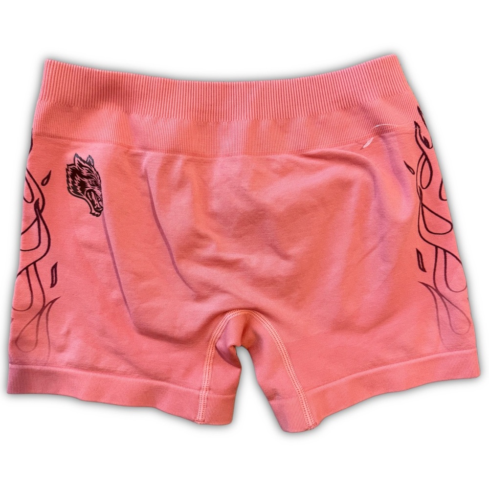 Darc Sport Coral Graphic Bike Shorts